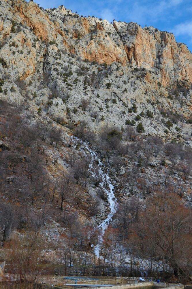 Konya’da kar suları Göksu’yu yeniden coşturdu 7